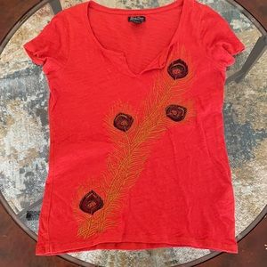 Lucky Brand Peacock T-Shirt